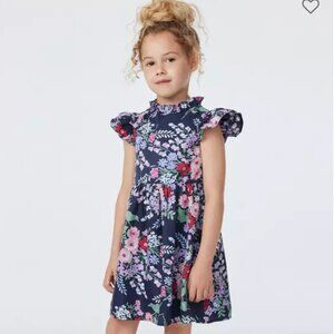 Janie and Jack Floral Navy Dress